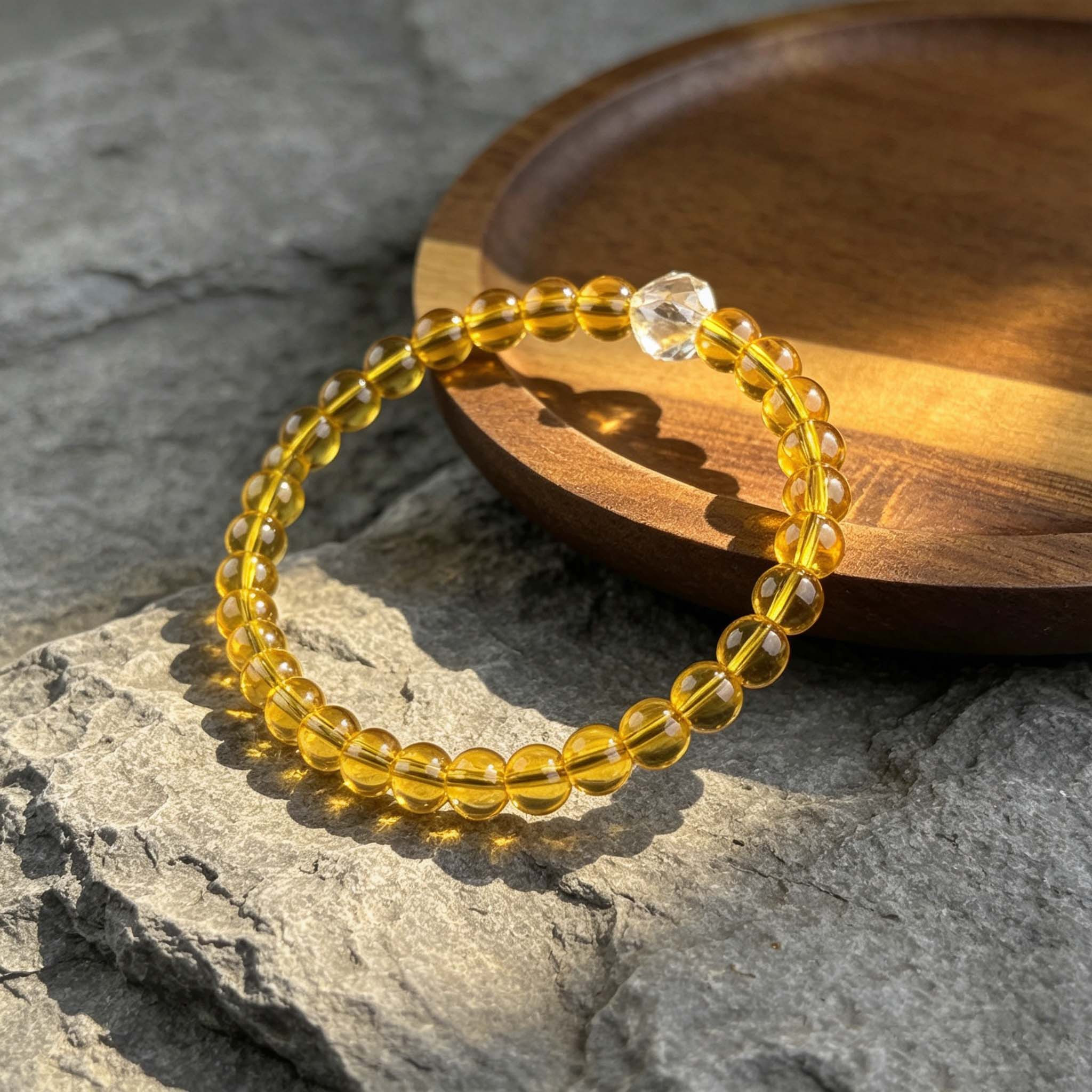 Bohemian Beaded Bracelet, Wealth-Attracting Unisex Gift